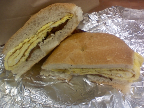 egg sandwich